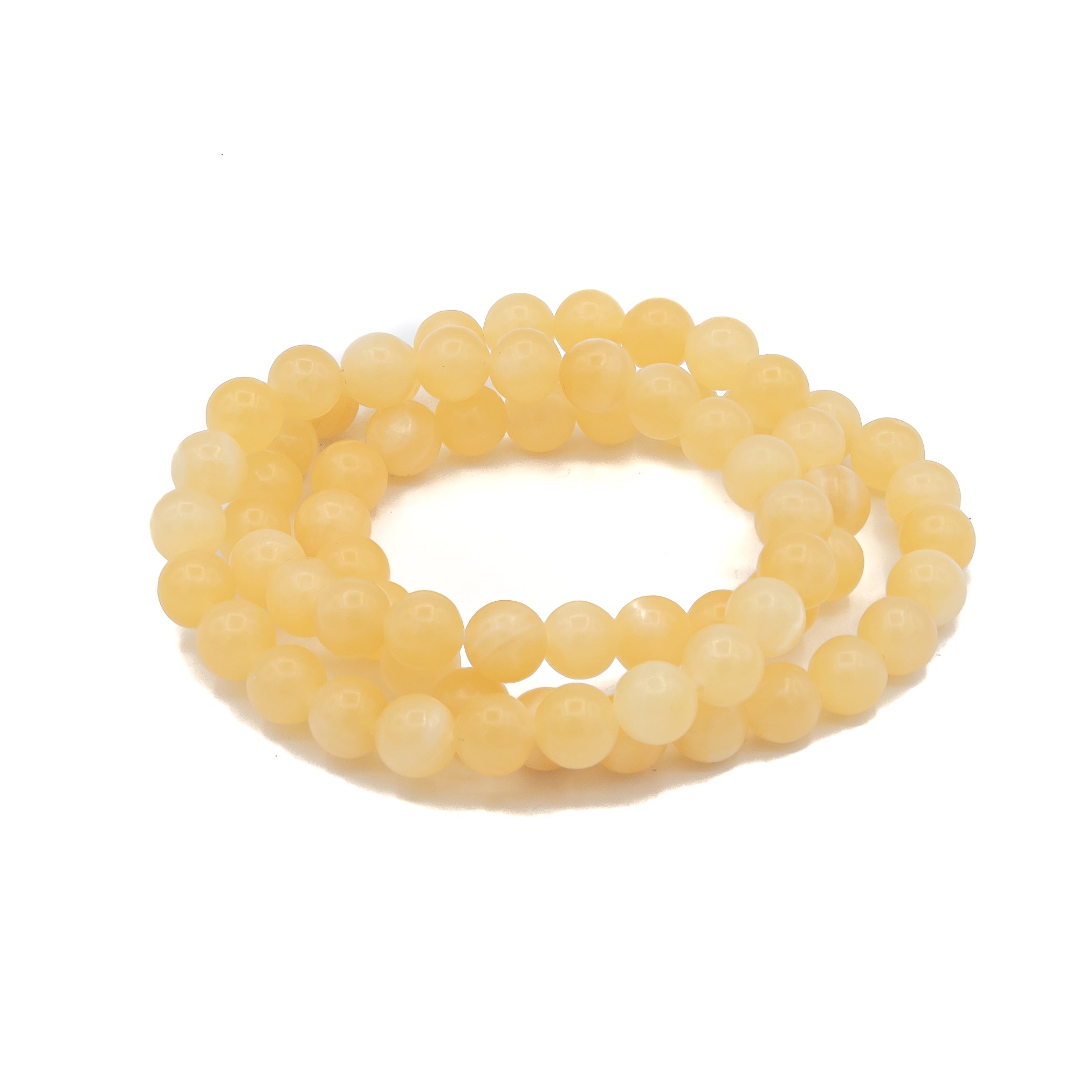 Bracelet - Orange Calcite 8mm