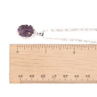 Necklace - Amethyst Cluster Pendant Small