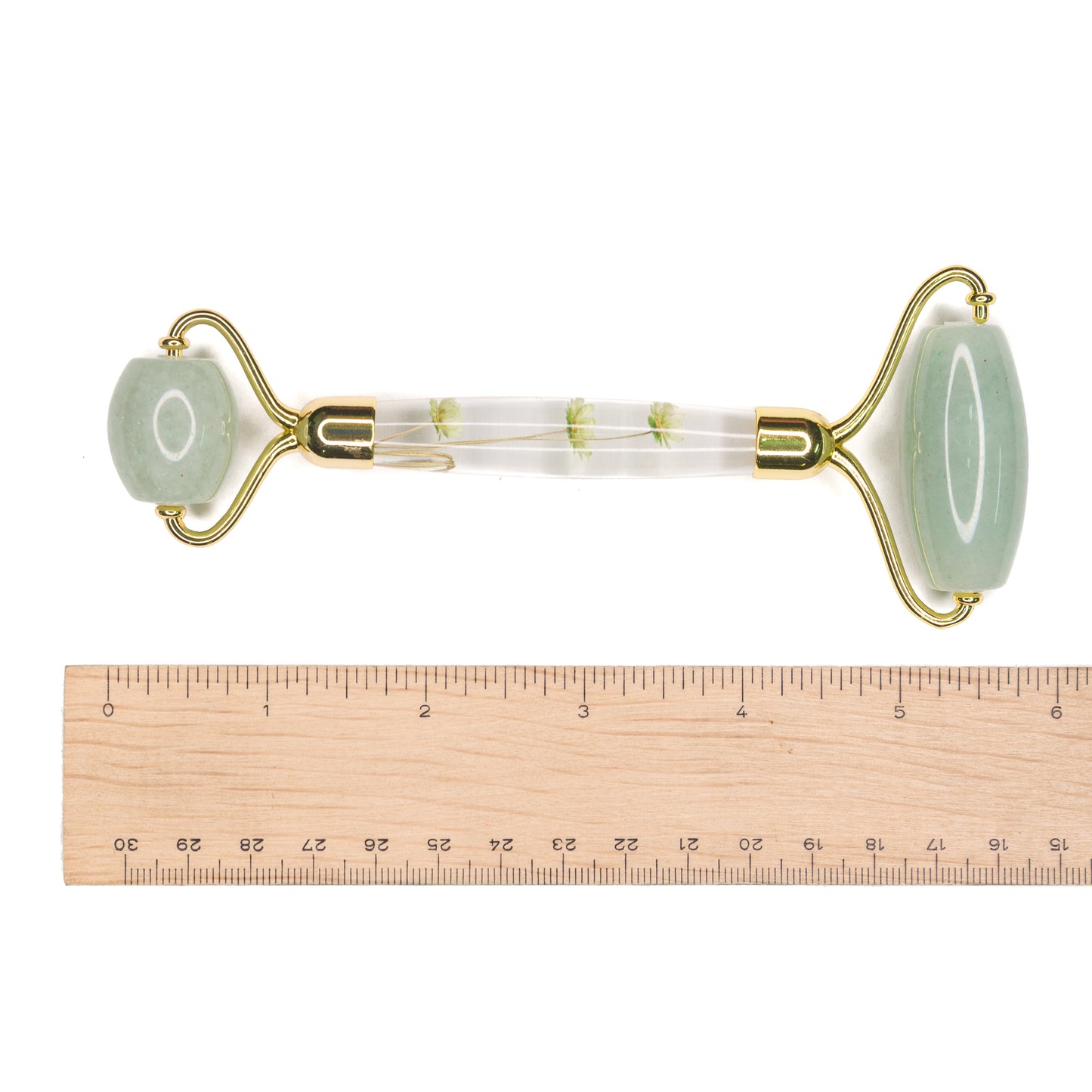 Aventurine - Green Facial Roller With Resin Handle