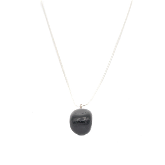 Necklace - Obsidian Tumble $25