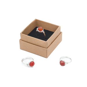 Ring - Carnelian Wrapped