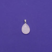 Pendant - Rose Quartz Drop $15