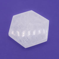 Selenite Hexagonal Charging Plate $40
