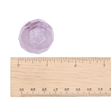 Amethyst Faceted Sphere $25