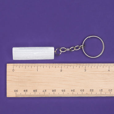 Keychain - Selenite $15