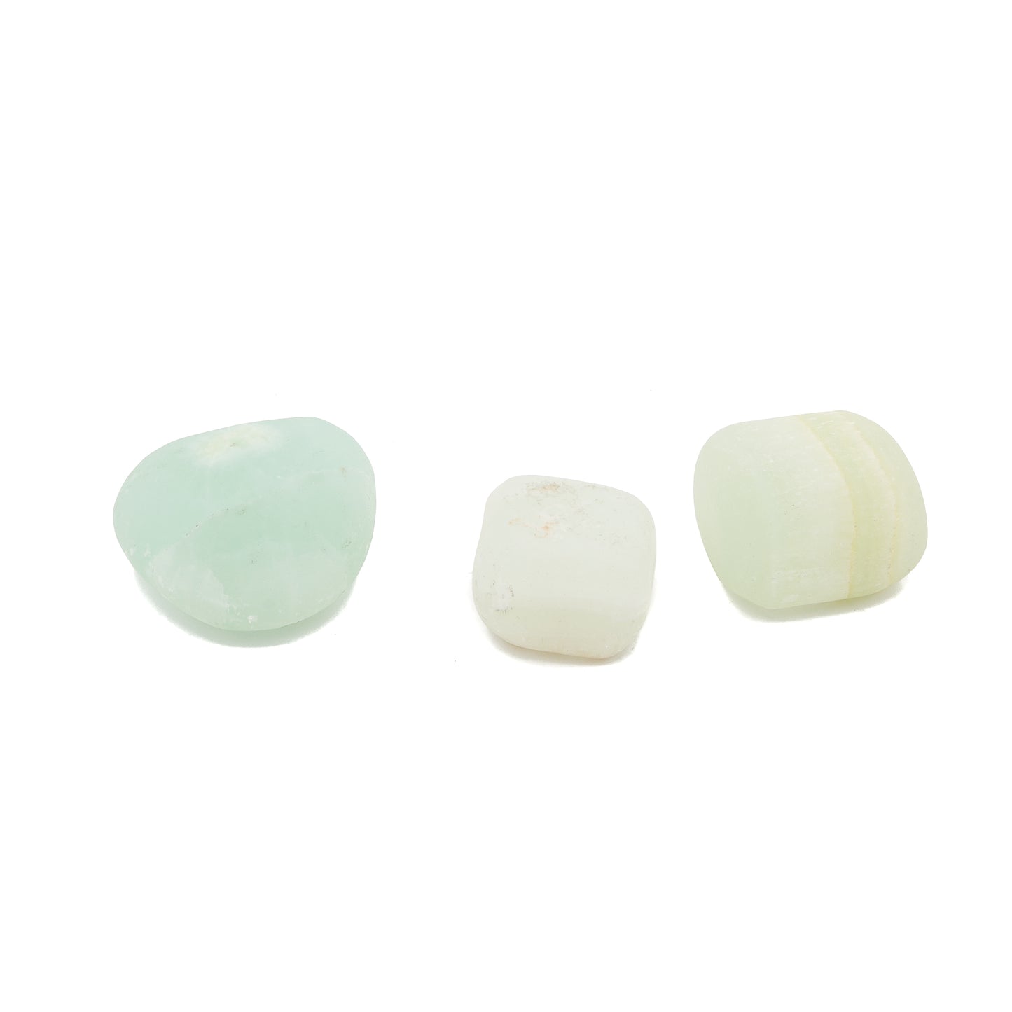 Calcite - Seafoam Green Tumble $9