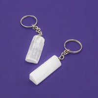 Keychain - Selenite $15