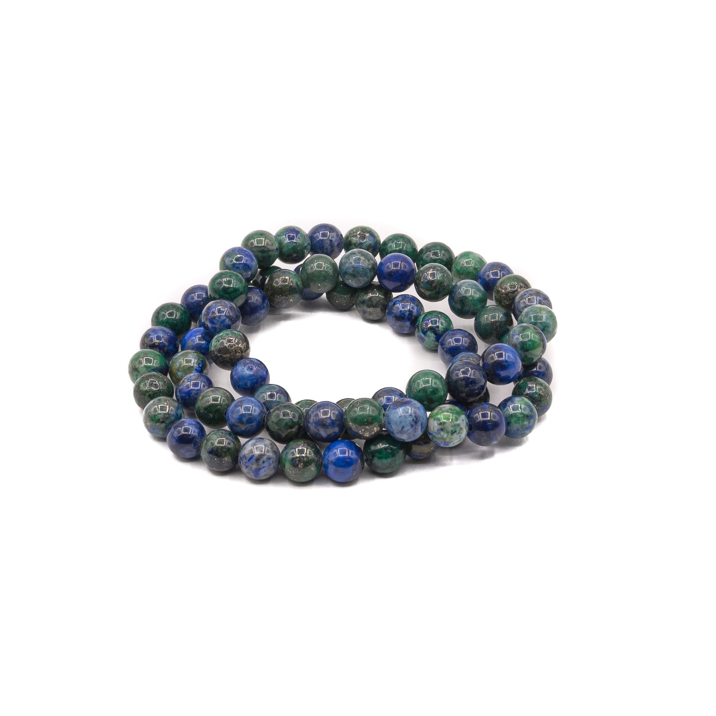 Bracelet - Azurite and Malachite 8mm