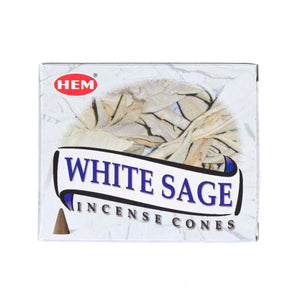 Incense - White Sage Cones HEM