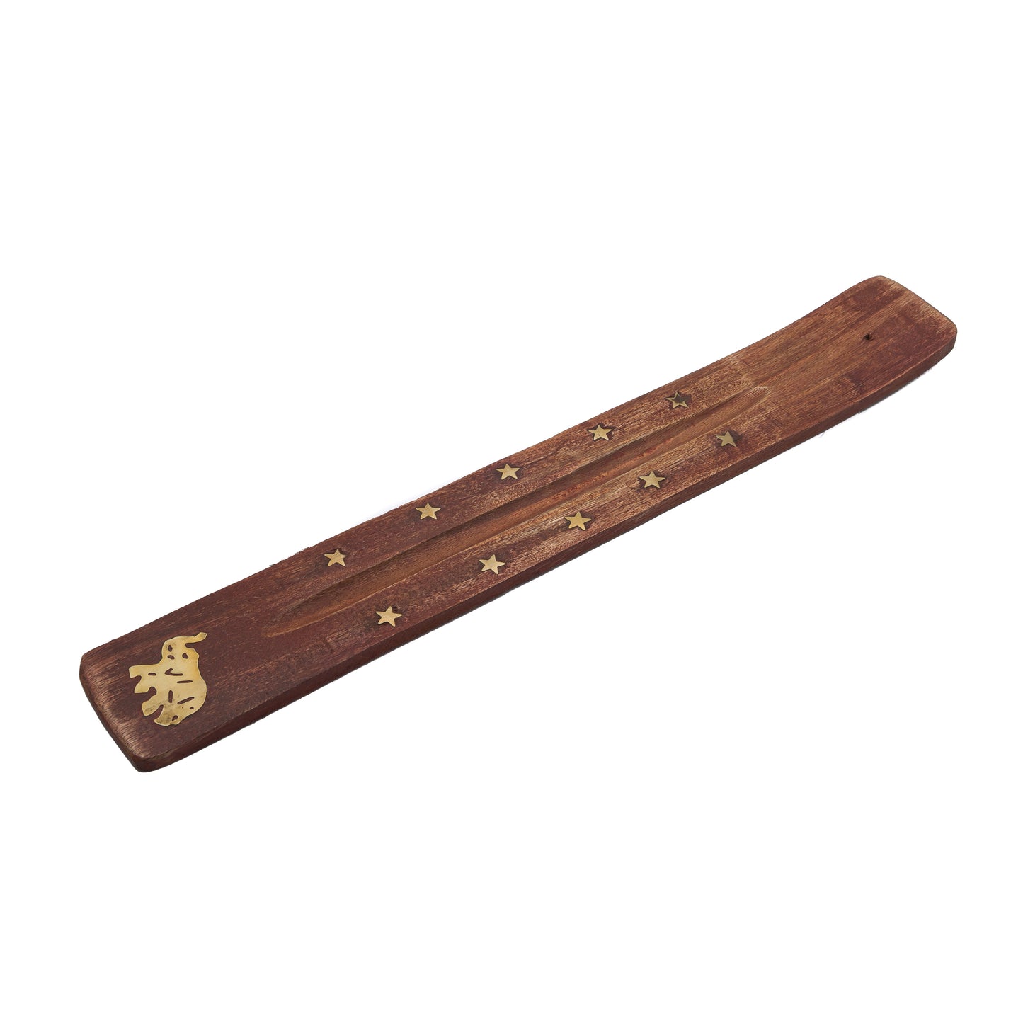 Incense Holder - Wood and Brass