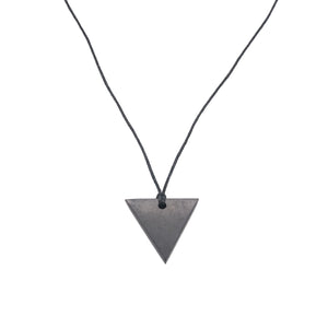 Necklace - Shungite Triangle $25