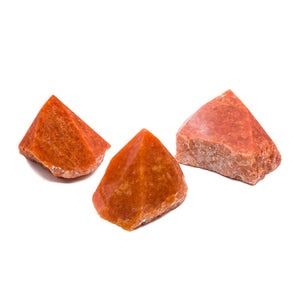 Calcite - Orange Natural Base Point