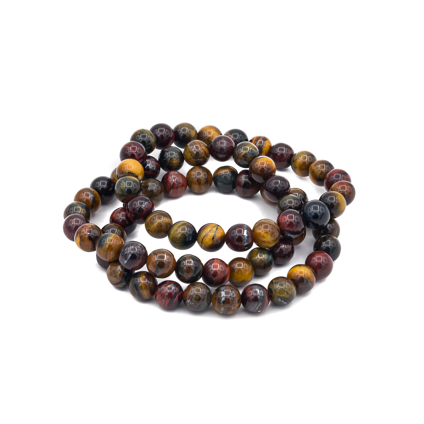 Bracelet - Tiger's Eye Multi Colour 8mm