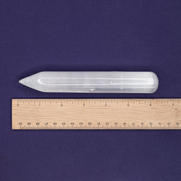 Selenite Wand $25