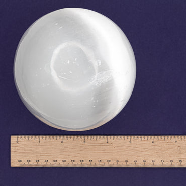 Selenite Sphere $150
