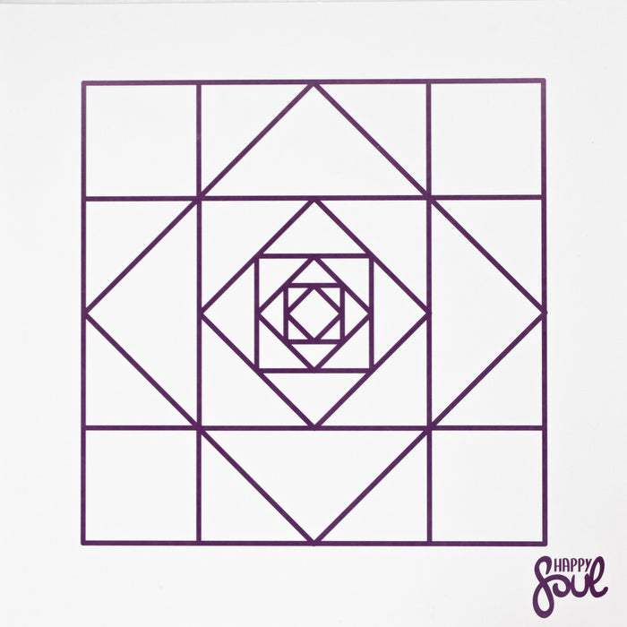Crystal Grid Sheet - Square
