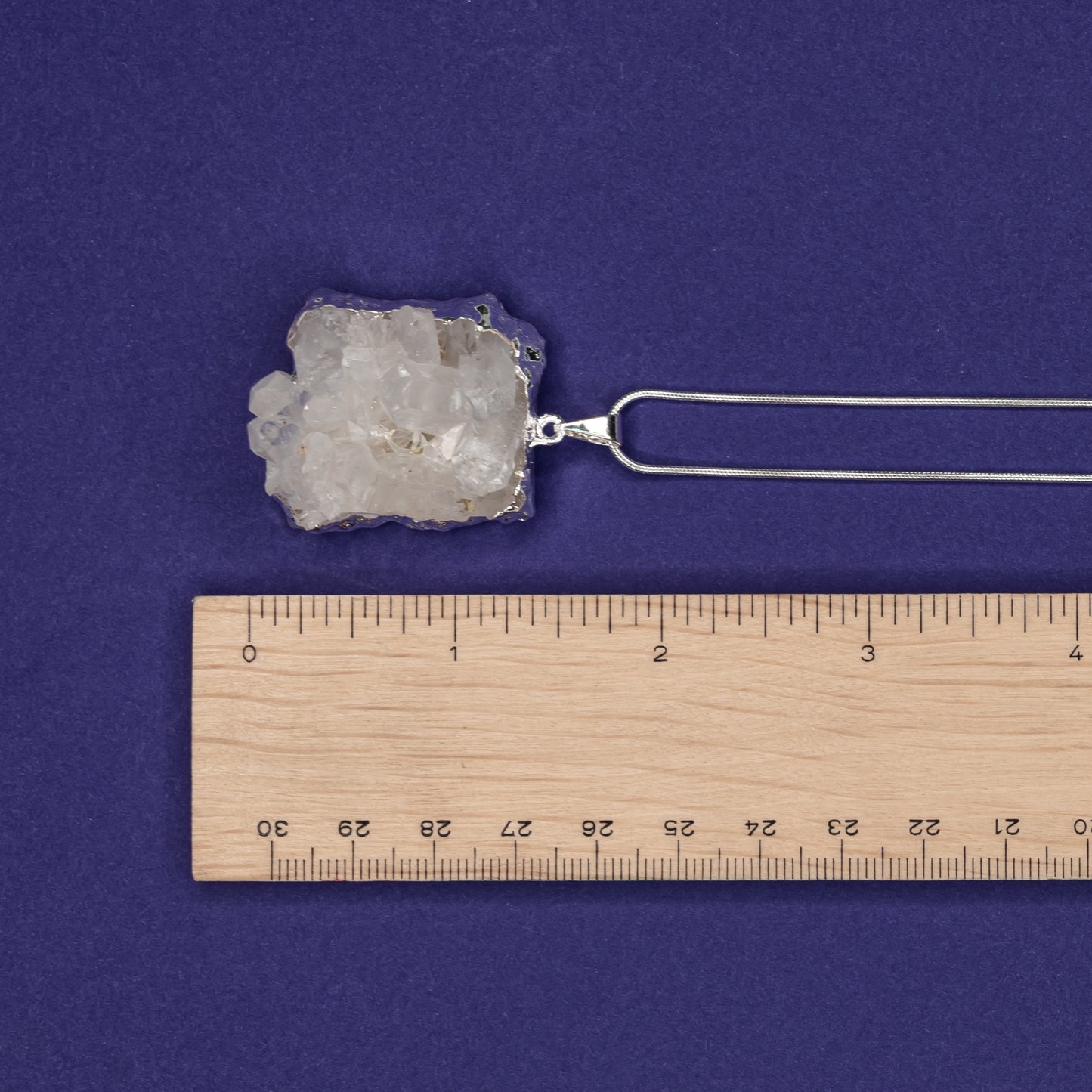 Necklace - Clear Quartz Cluster $35 - Happy Soul Online