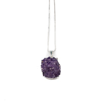 Necklace - Amethyst Cluster $40
