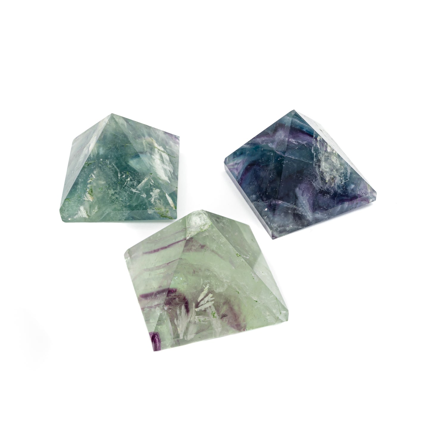 Fluorite - Rainbow Pyramid $50 - Happy Soul Online