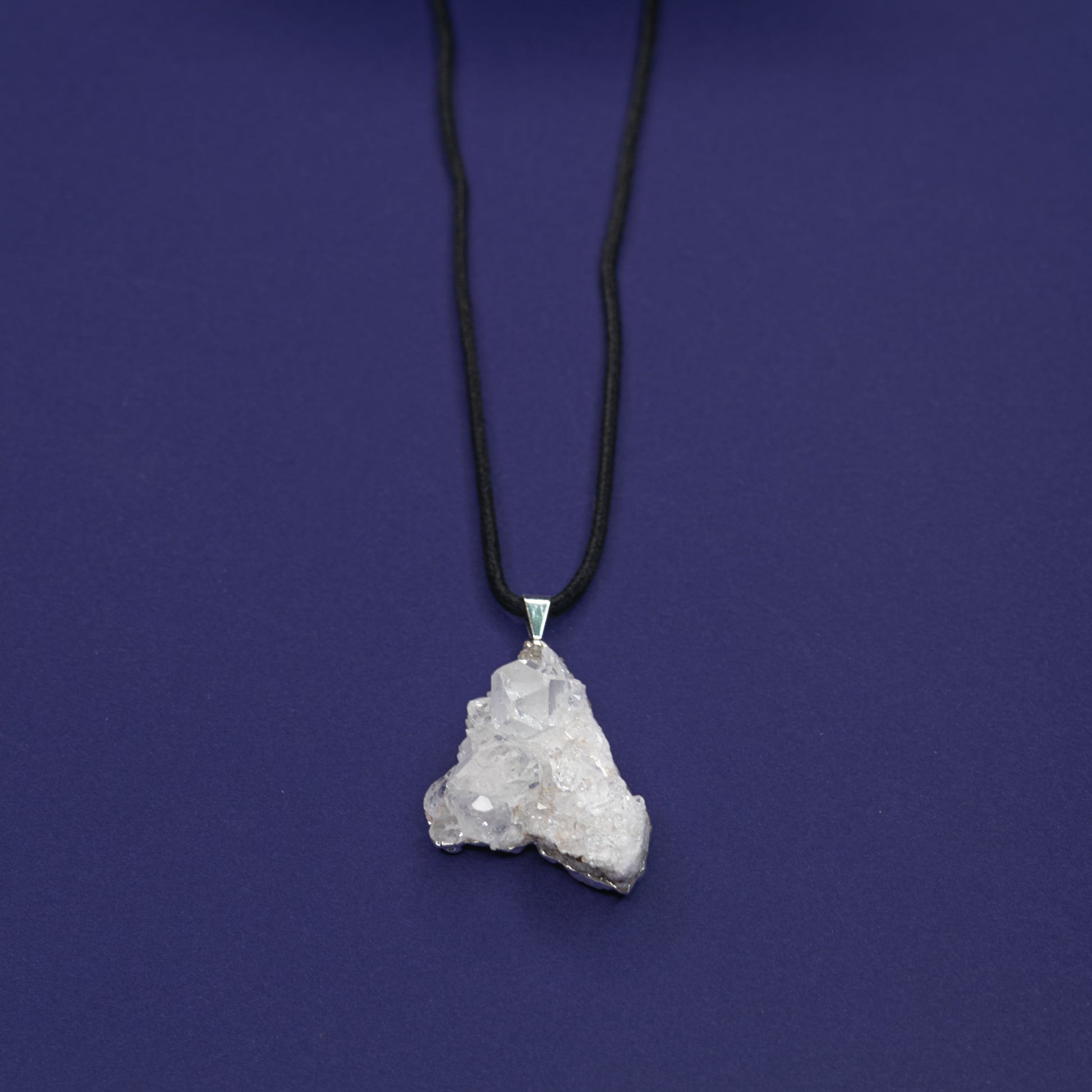 Necklace - Clear Quartz Cluster $35 - Happy Soul Online