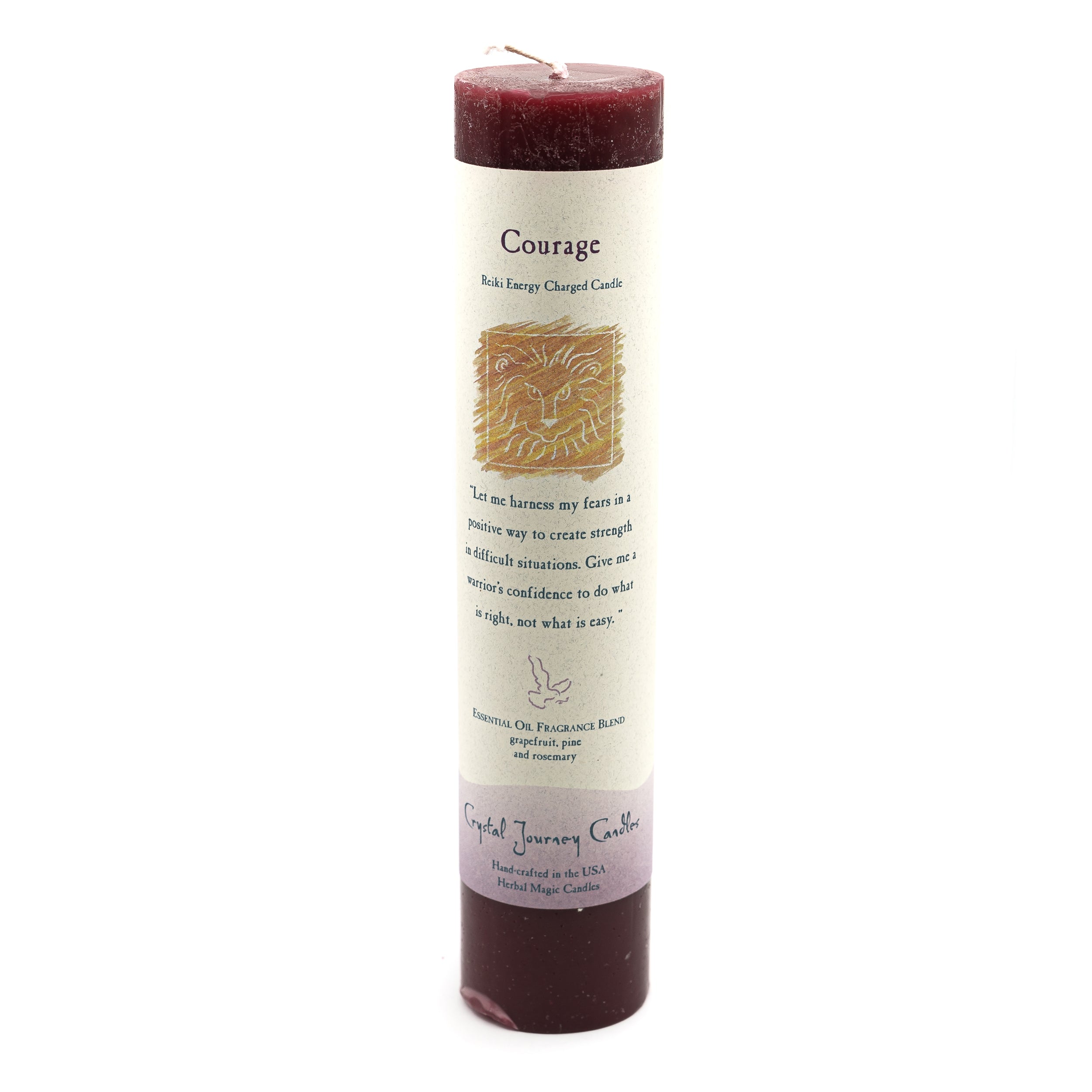 Pillar Candle - Courage $18