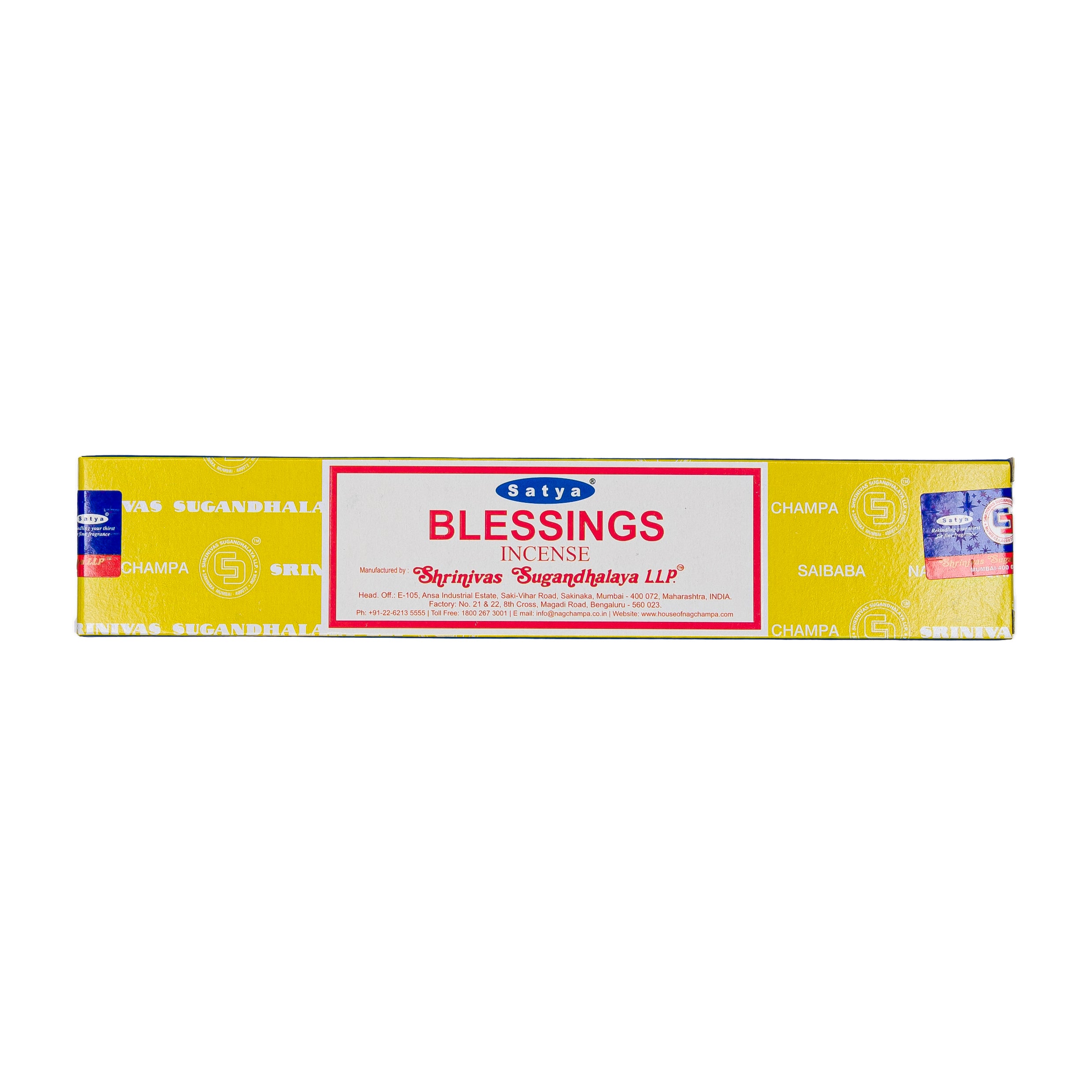 Incense - Blessings SATYA