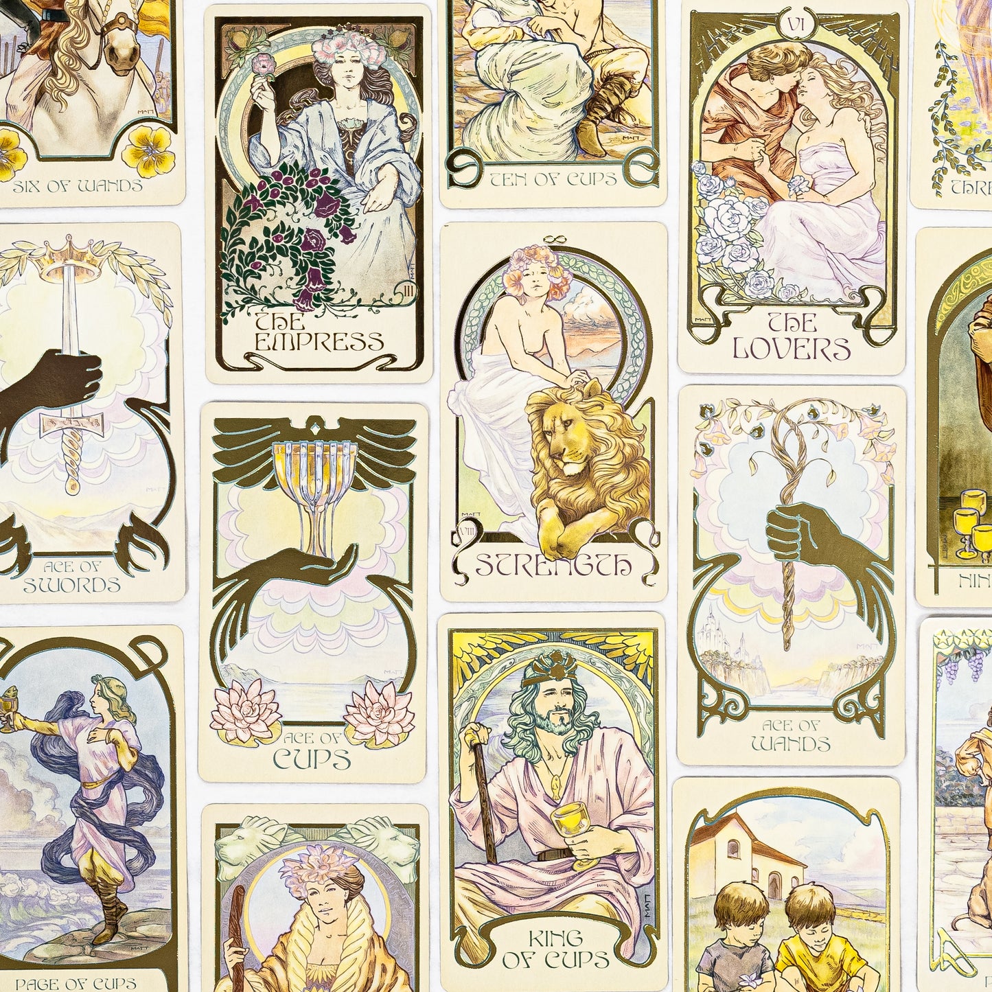 Ethereal Visions Illuminated Tarot