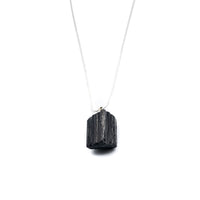 Necklace - Tourmaline Black Raw $25