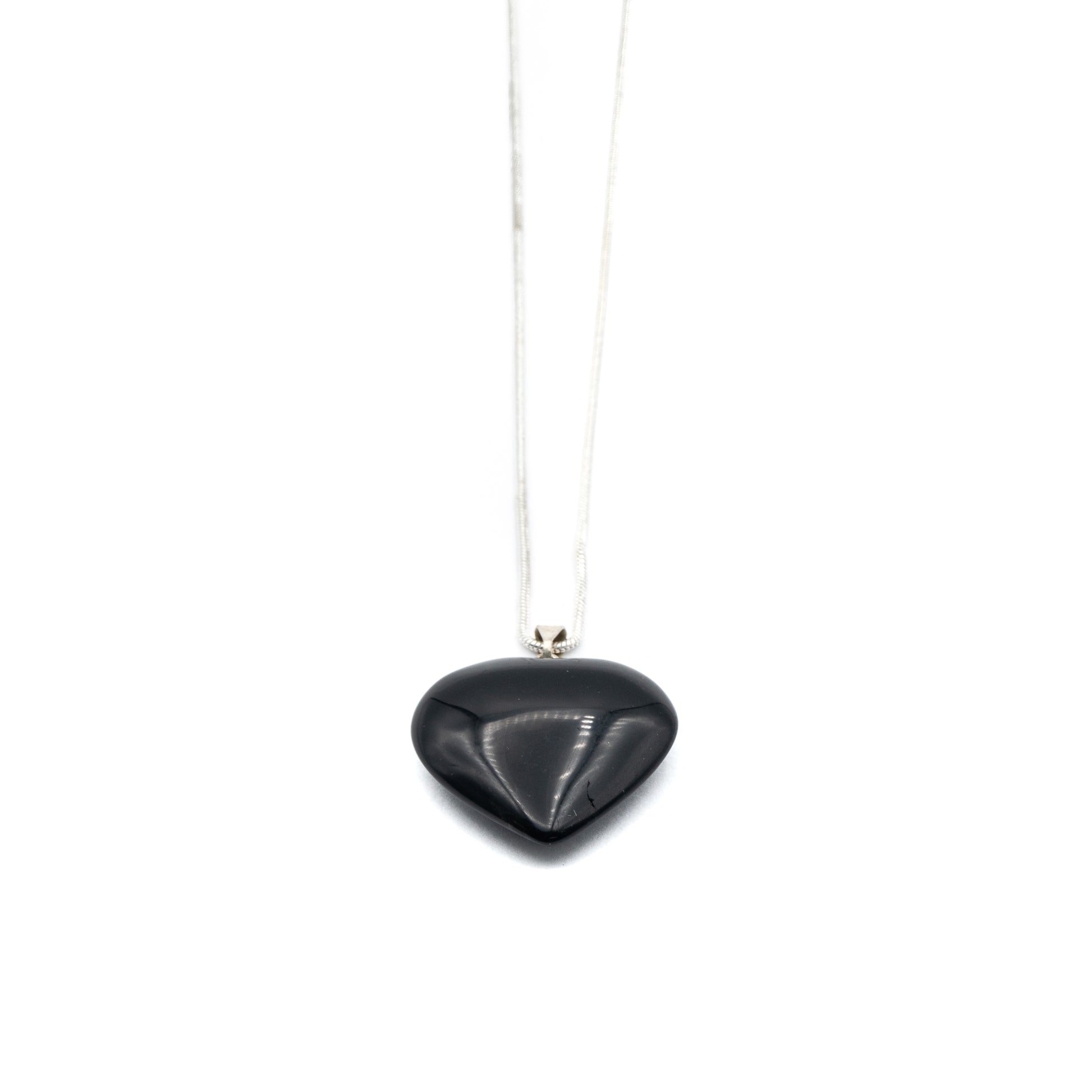 Necklace - Obsidian Heart $25 - Happy Soul Online