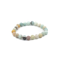 Bracelet - Amazonite Multi-Colour 8mm