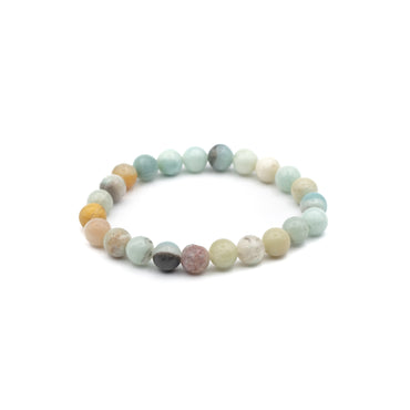 Bracelet - Amazonite Multi-Colour 8mm