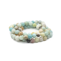 Bracelet - Amazonite Multi-Colour 8mm