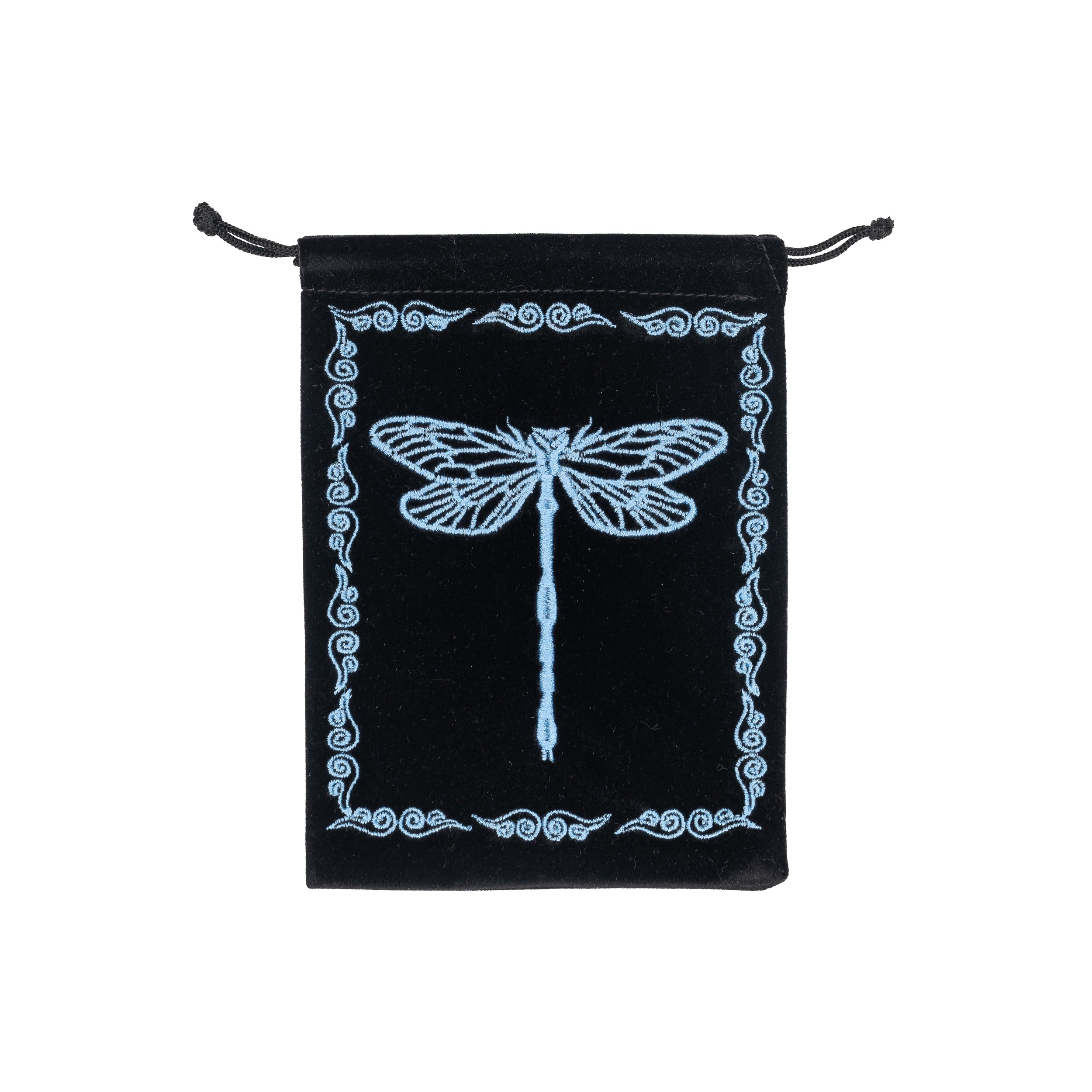 Tarot Bag Embroidered - Dragonfly