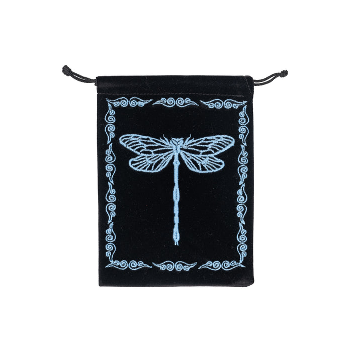 Tarot Bag Embroidered - Dragonfly