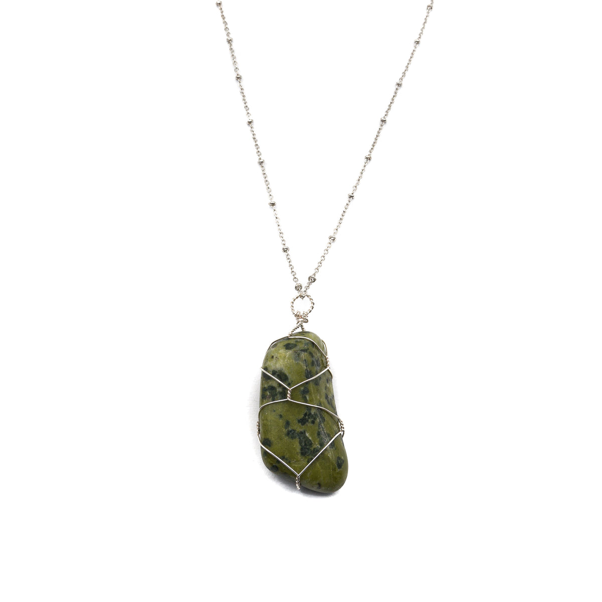 Necklace - Jade Nephrite Tumble