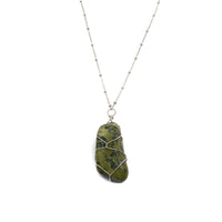 Necklace - Jade Nephrite Tumble