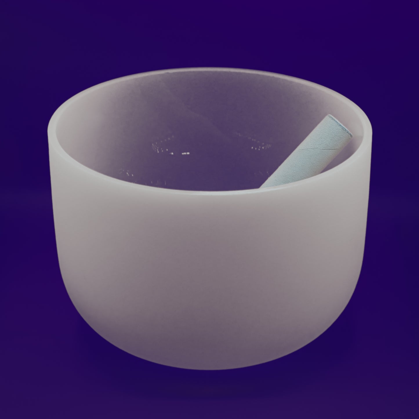 Singing Bowl - Crystal 10" A/Third Eye