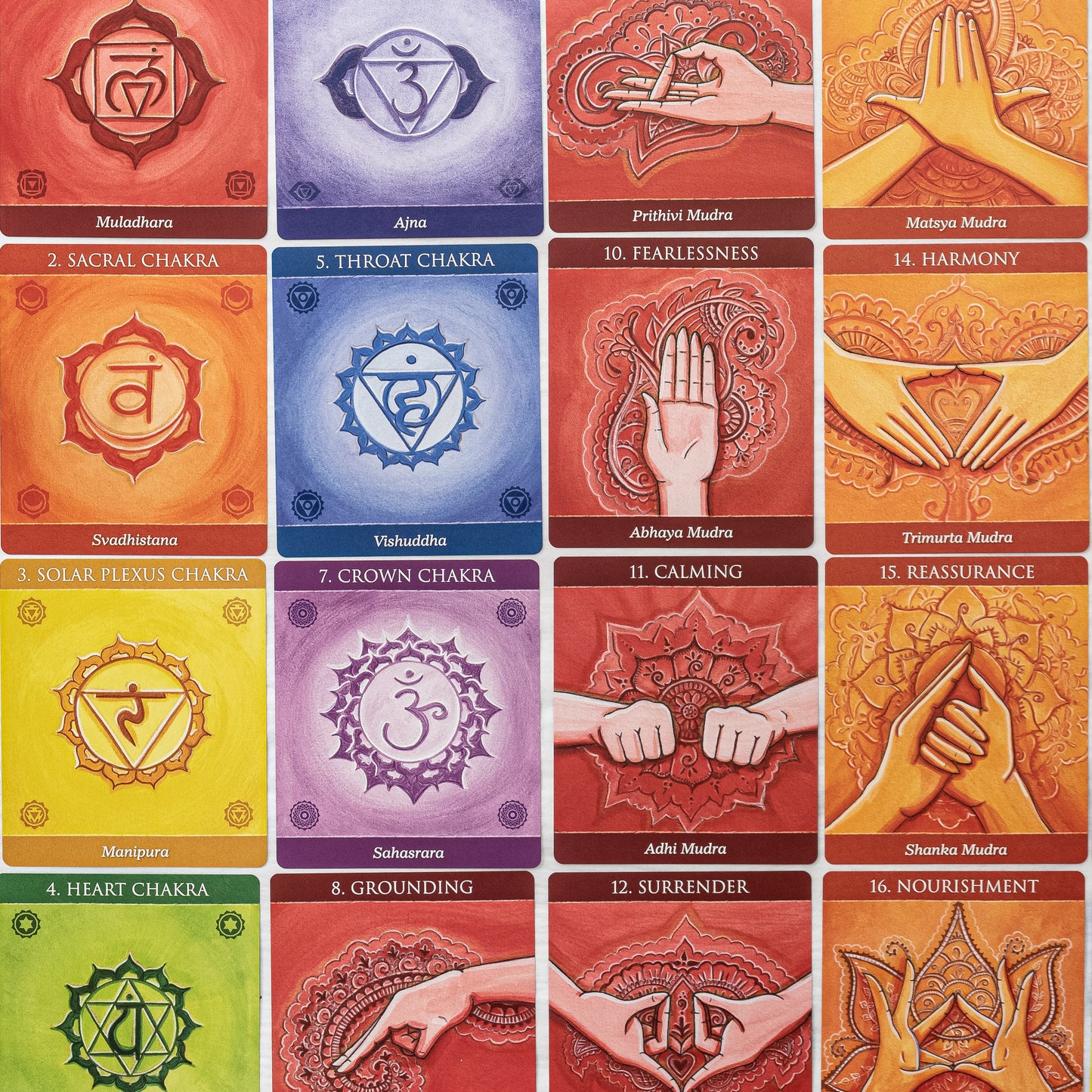 Mudras for Awakening the Energy Body Oracle Deck