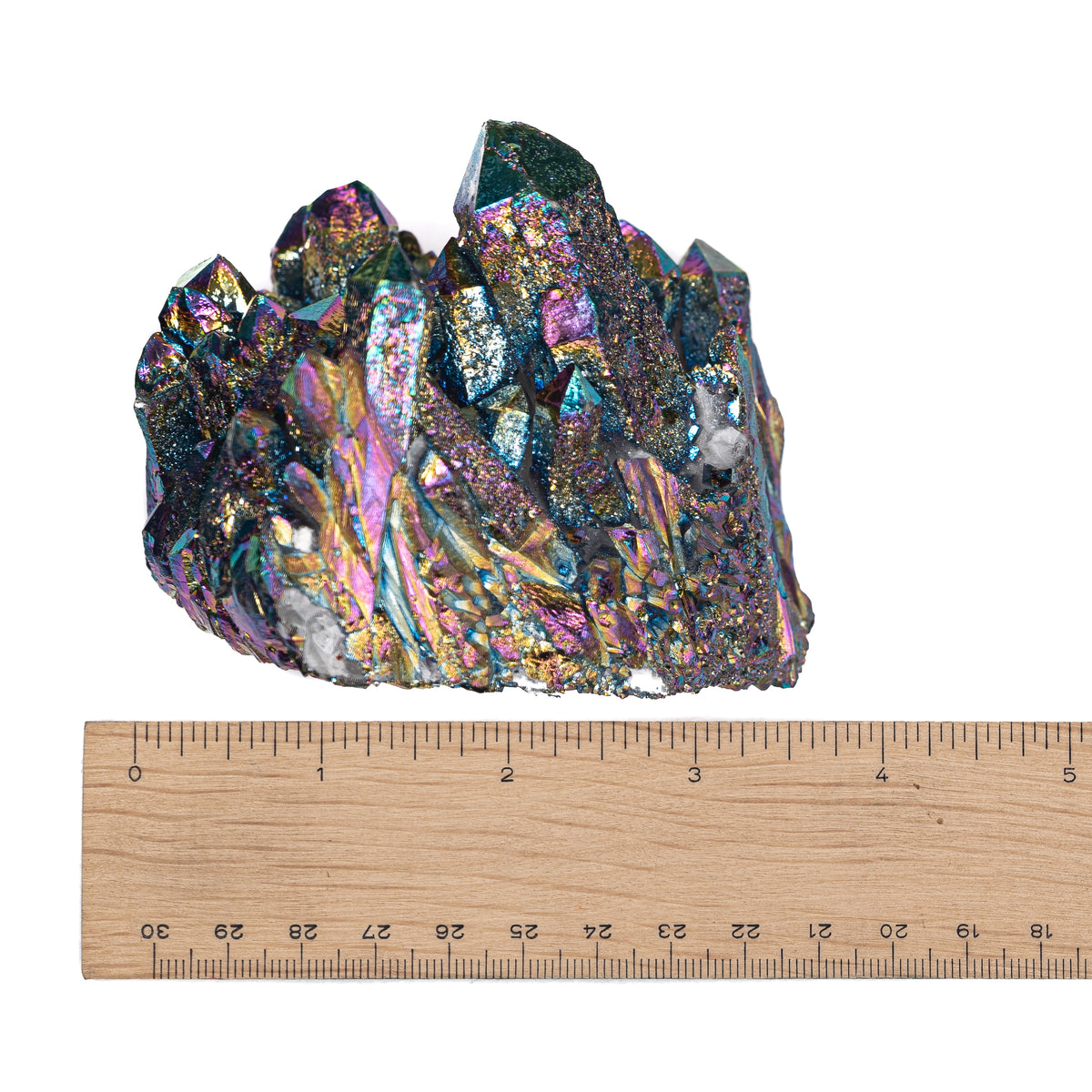 Aura Quartz - Rainbow Cluster $150 - Happy Soul Online