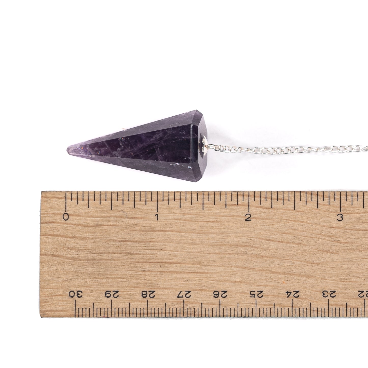 Pendulum - Amethyst Hexagonal $28