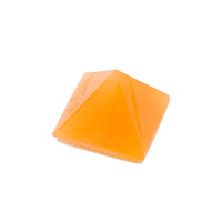 Calcite - Orange Pyramid $55