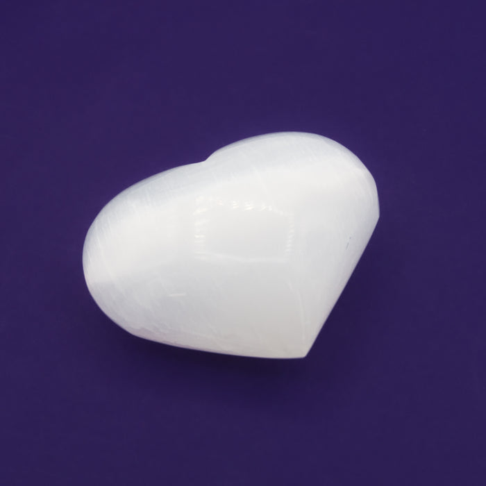 Selenite - Heart $40