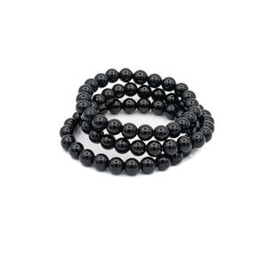 Bracelet - Quartz Black (Mongolian) 8mm