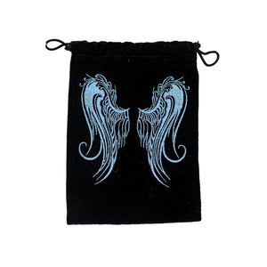 Tarot Bag Embroidered - Angel Wings