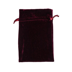 Tarot Bag Velvet - Burgundy