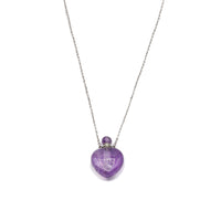 Necklace - Amethyst Fragrance Bottle