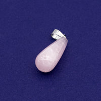 Pendant - Rose Quartz Drop $15