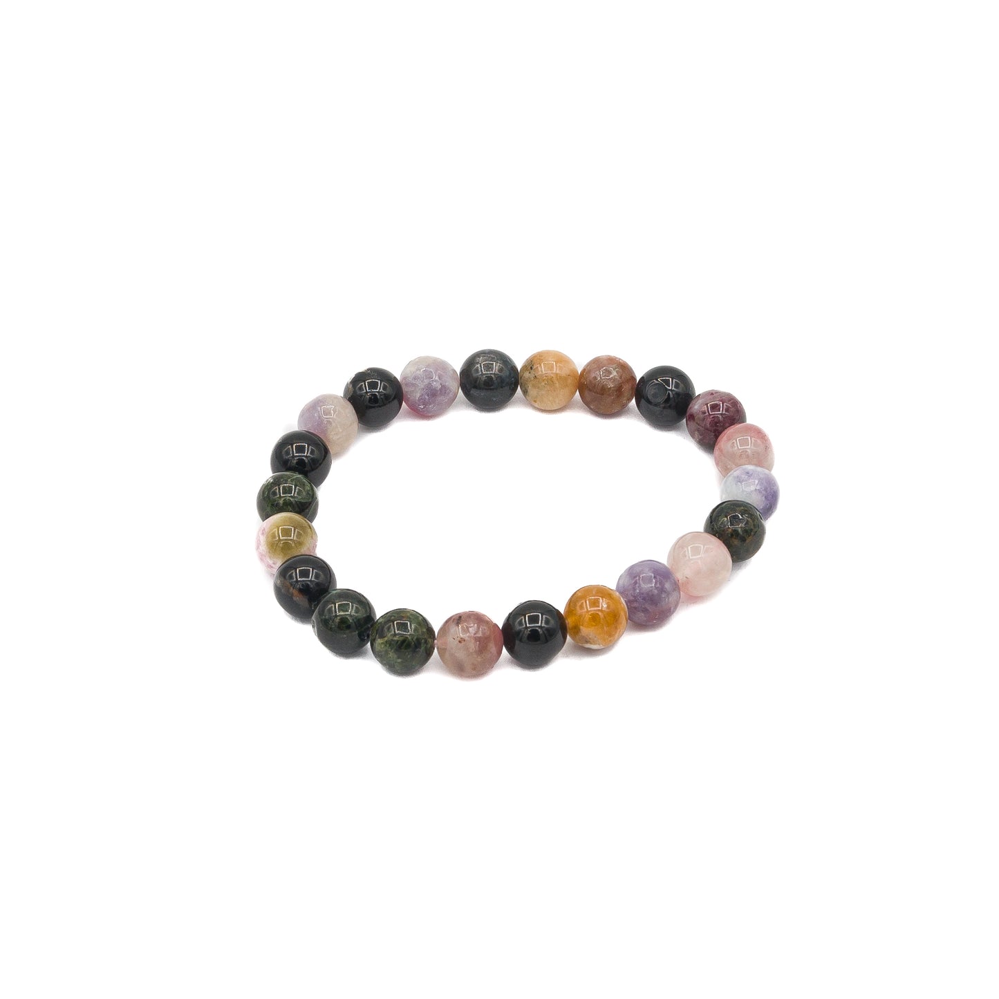 Bracelet - Tourmaline Mixed 8mm