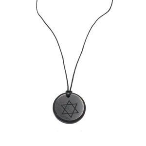 Necklace - Shungite 6 Point Star $25