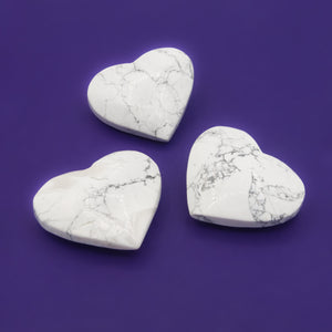 Howlite Heart $80